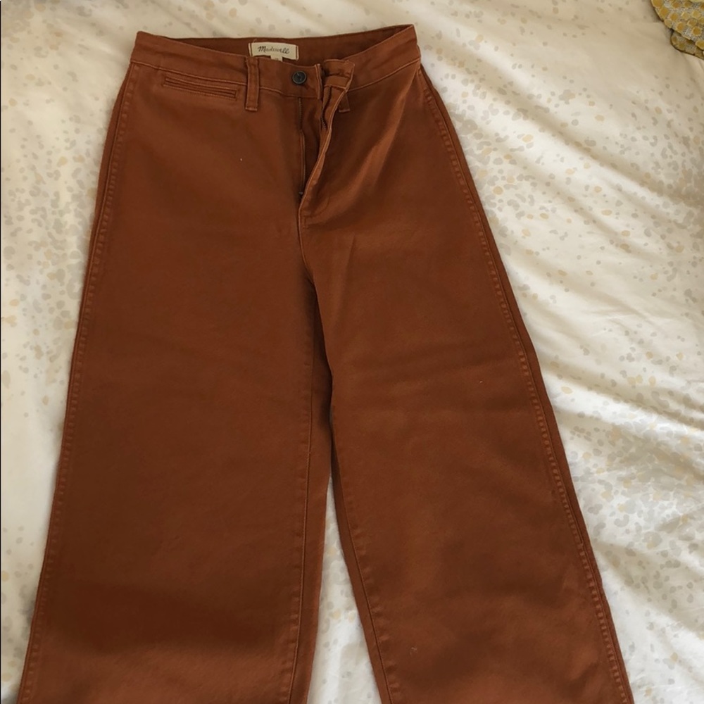 Wide leg madewell pants